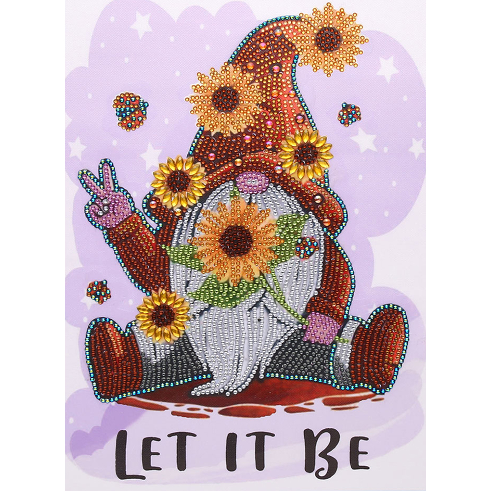 

Gnome - Special Shaped Diamond Painting - 30*40CM, 501 Original