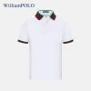 Simple casual short-sleeved polo shirt