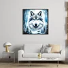 Diamond Painting-DIY Full Round Drill Wolf(40*40 CM)