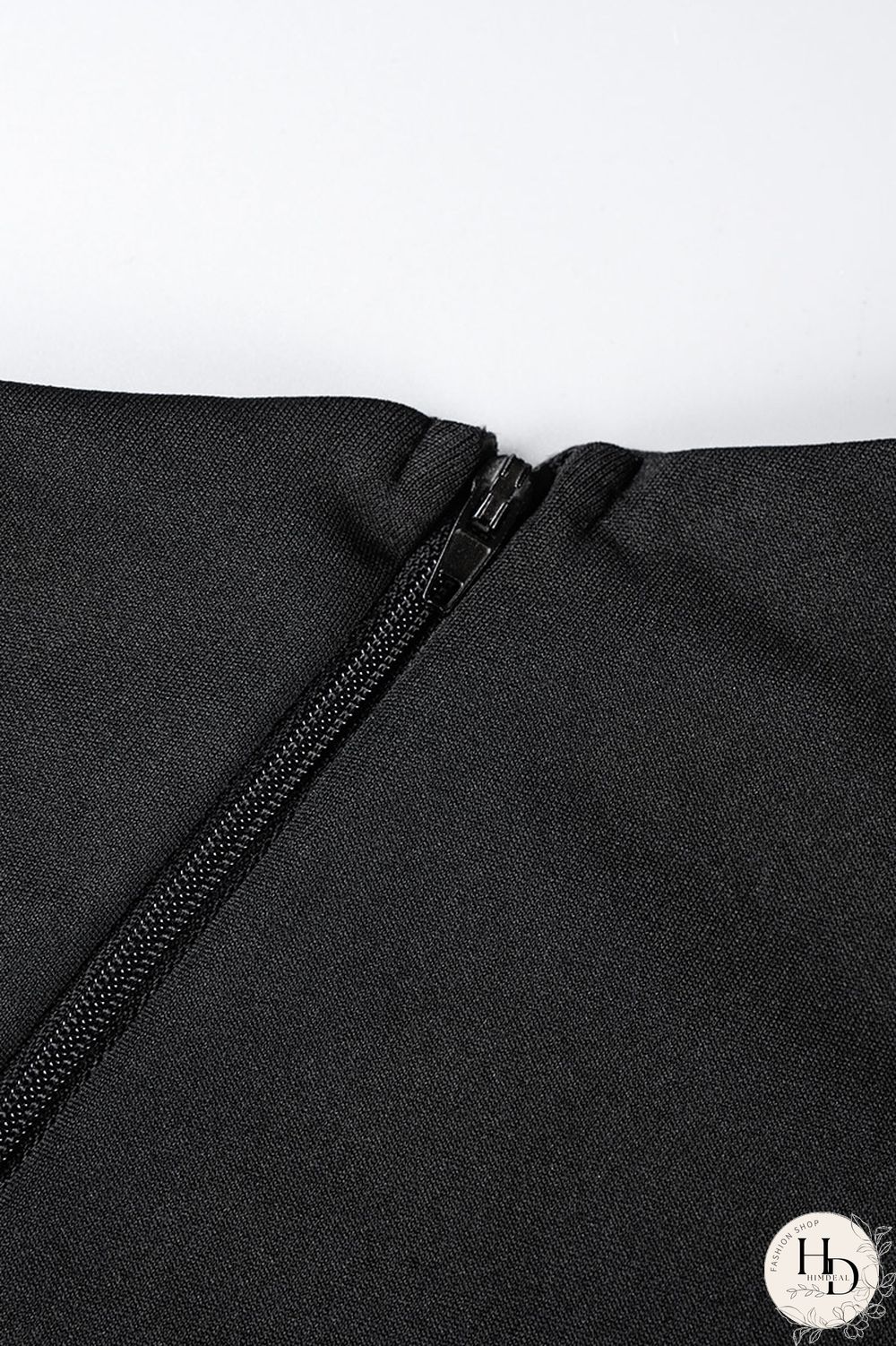 Black Casual Solid Bandage Patchwork Feathers Asymmetrical Collar Regular Jumpsuits