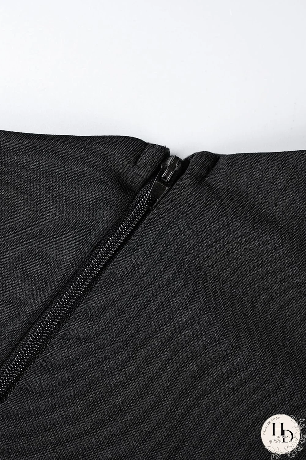 Black Casual Solid Bandage Patchwork Feathers Asymmetrical Collar Regular Jumpsuits