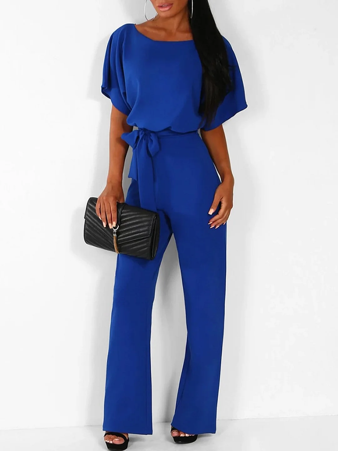 Work Crew Neck One-Pieces