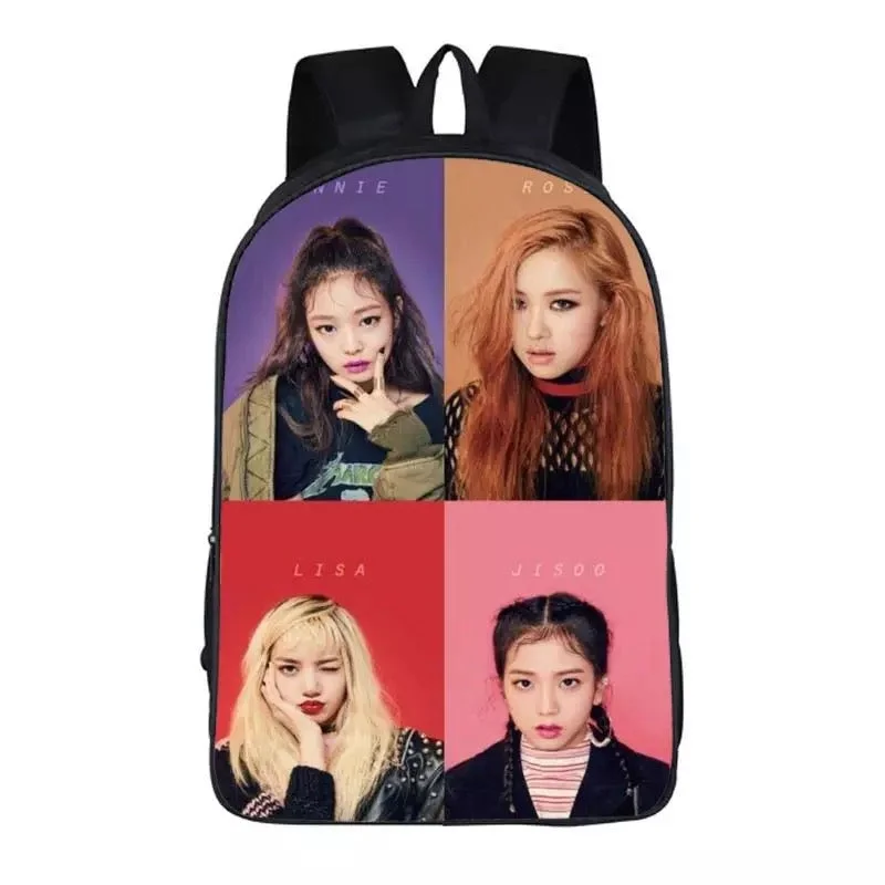 Buzzdaisy Kpop Blackpink #12 Backpack School Sports Bag