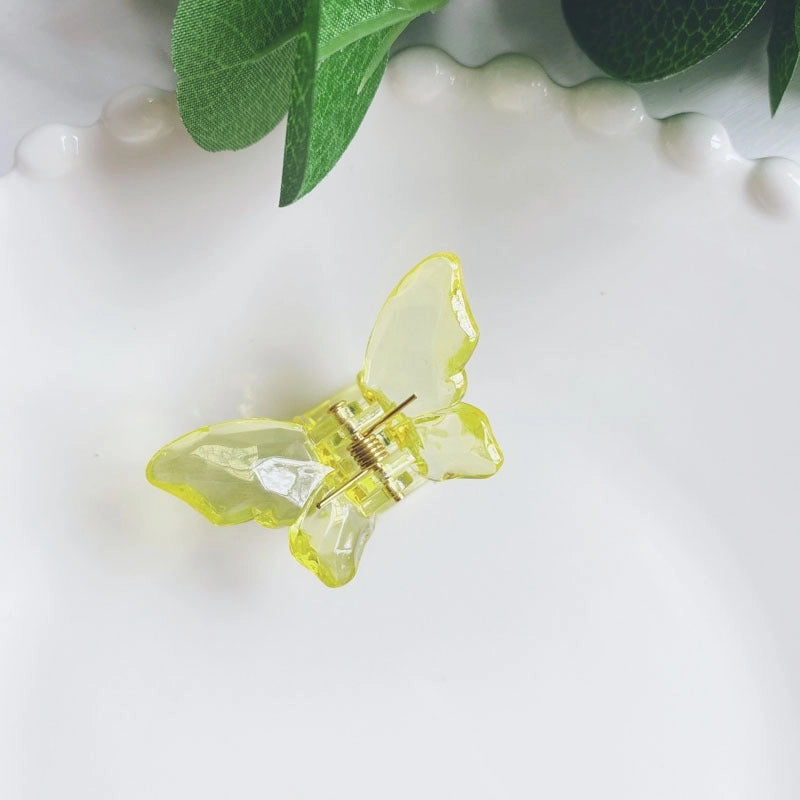 Fashion Butterfly Plastic Hair Claws 1 Piece