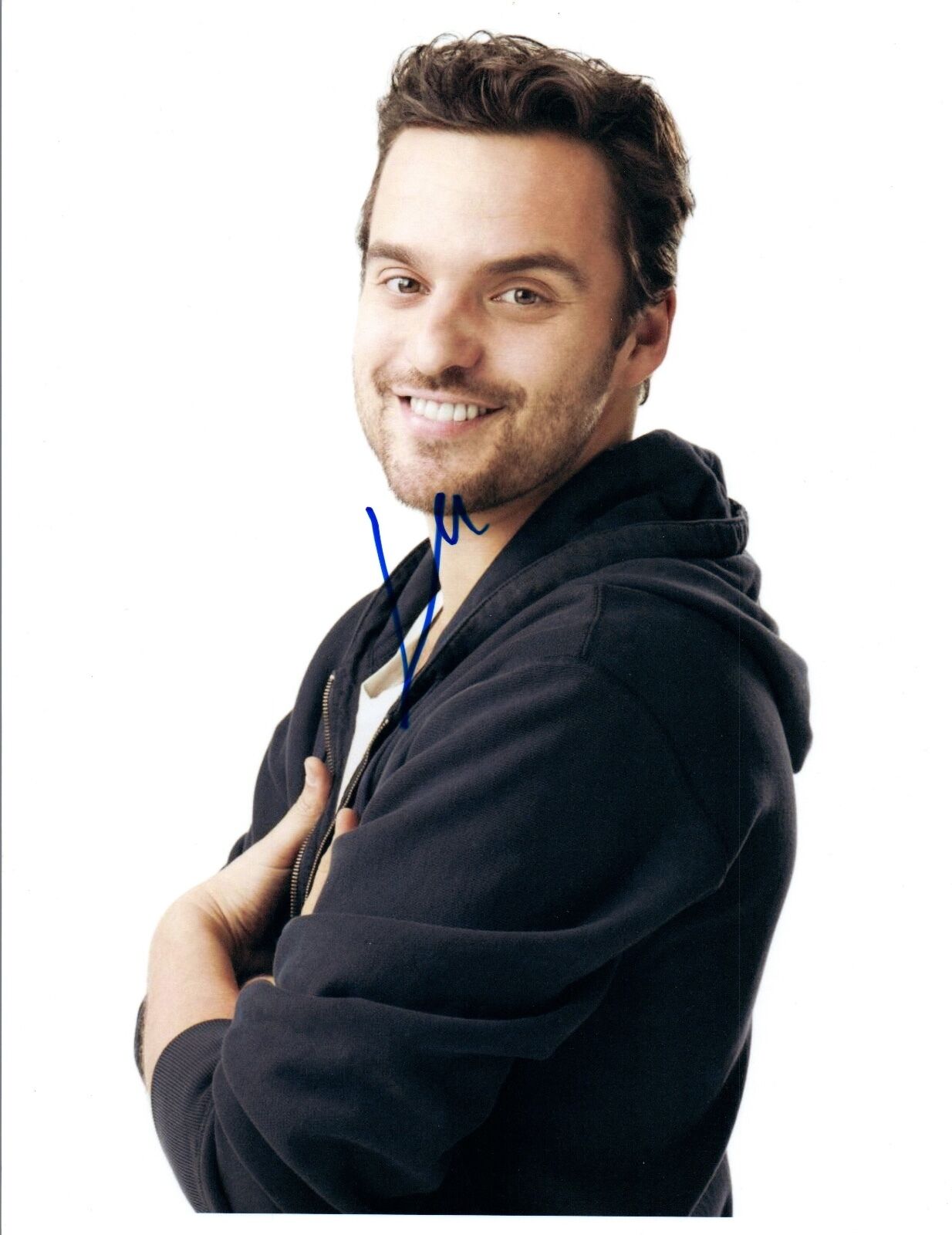 Jake Johnson Signed Autographed 8x10 Photo Poster painting New Girl Lets Be Cops COA VD