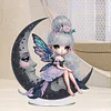 Diamond Painting Modern Style Elf Girl Desktop Ornament Decorations