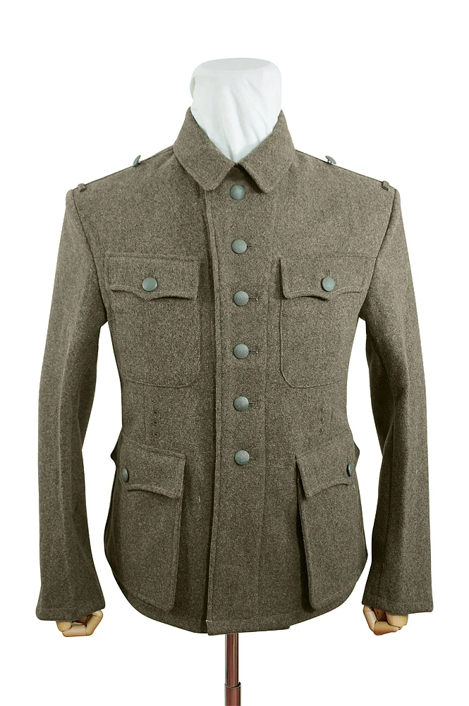   Wehrmacht German M1942 EM Brown Wool Tunic Feldbluse German-Uniform