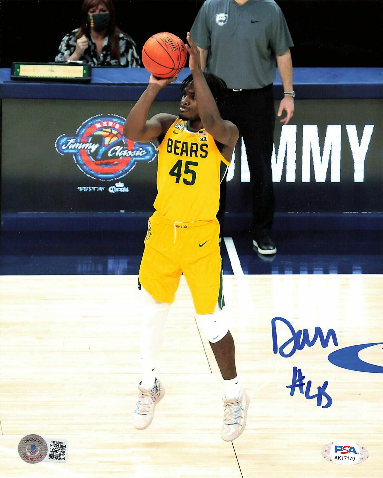 DAVION MITCHELL signed 8x10 Photo Poster painting PSA/DNA Baylor Autographed