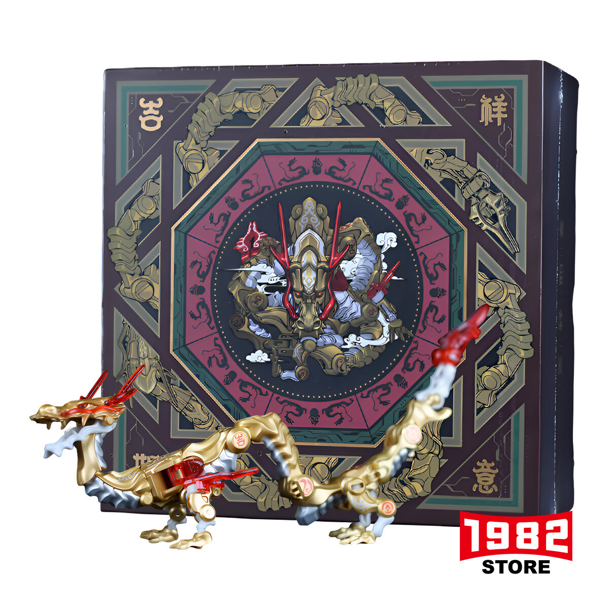 52TOYS BEASTBOX IB-04 GOLDEN DRAGON Mech Transformers Toys Model Action Figure