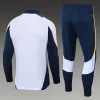 2024/2025 Real Madrid Half-Pull Training Suit White Football Shirt 1:1 Thai Quality Set love fball