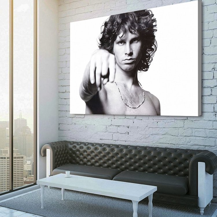 Jim Morrison - The Very Best of The Doors Canvas Wall Art MusicWallArt