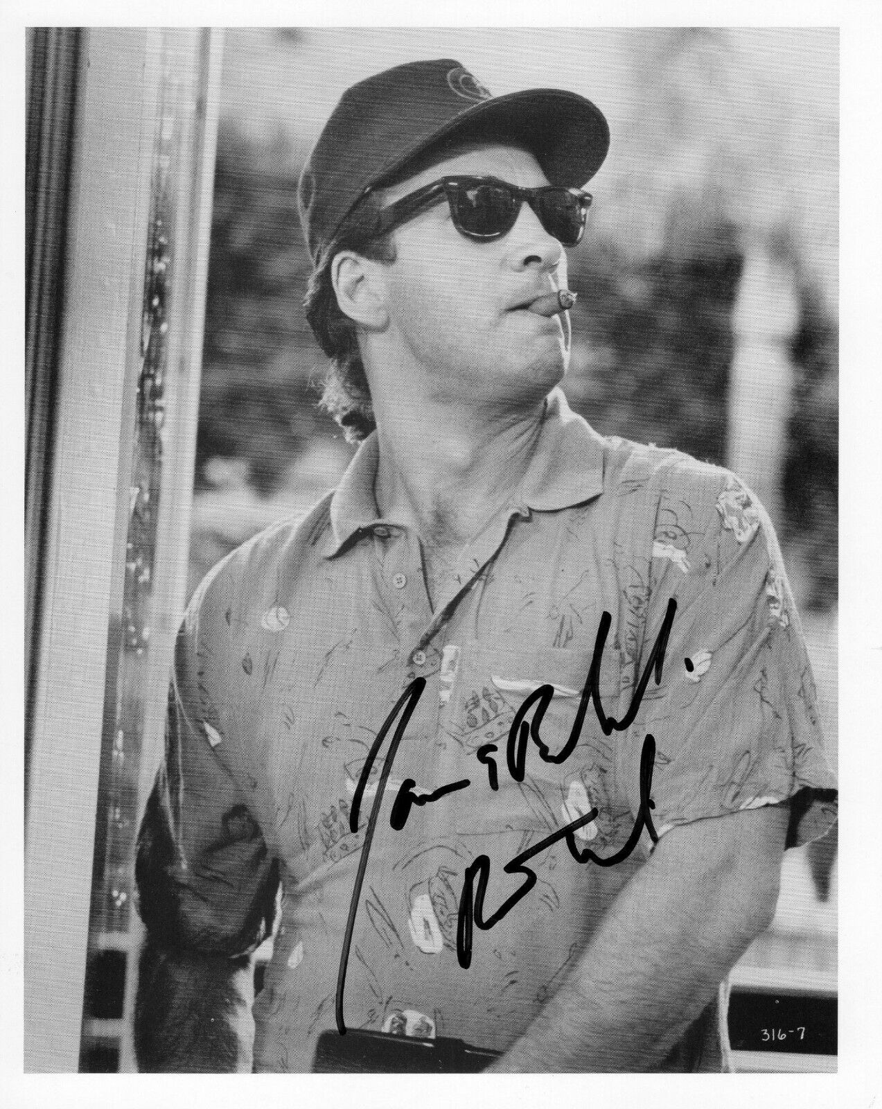 JAMES BELUSHI AUTOGRAPH, TWIN PEAKS, RED HEAT