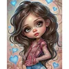 Diamond Painting -5D Full Round Drill Girl(40x50cm)