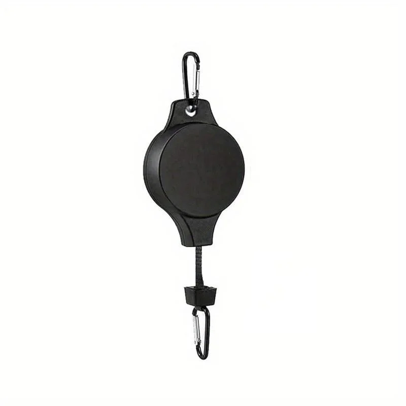 Pulley-Counts Retractable Plant Hanger