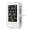 5-in-1 Portable Carbon Monoxide Detector Plug in Wall CO Detector with Temperature & Humidity Display for Home Bedroom Kitchen RV