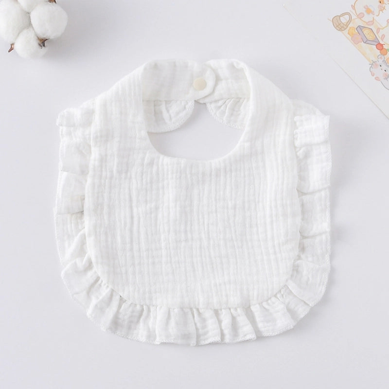 Cute Pastoral Letter Rainbow Fruit Cotton Burp Cloths Baby Accessories