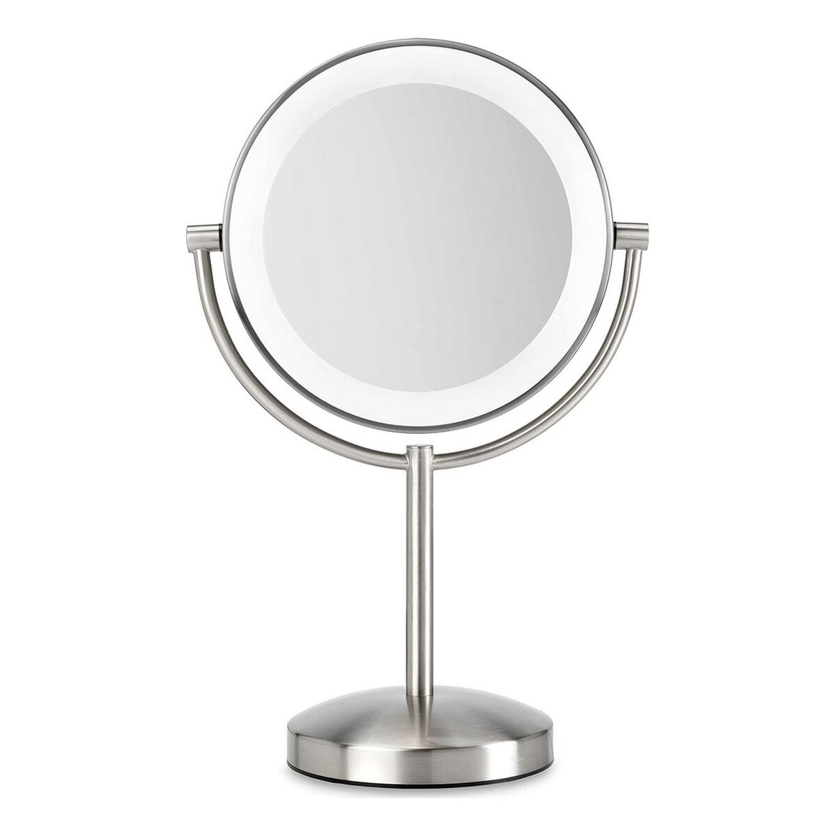 Magnifying Mirror with LED Babyliss Espejo De Maquillaje Led Double-sided