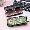 DIY Holy Mother Sunglasses Case Diamond Painting Eyeglasses Storage Box