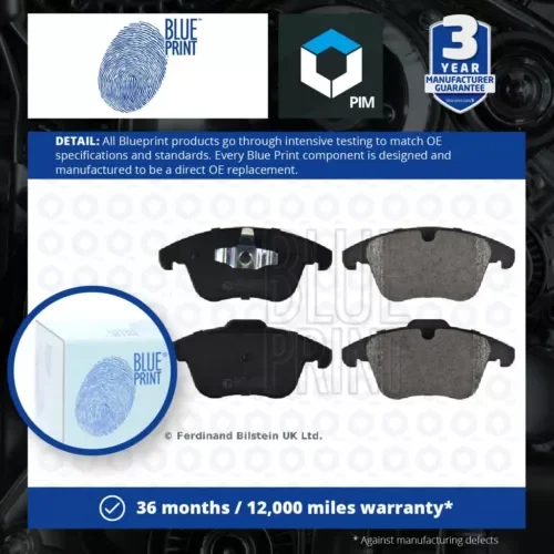 Dronehint Brake Pads Set fits LAND ROVER FREELANDER L359 Front 2.0 2.2D 06 to 14 LR004936 Parts