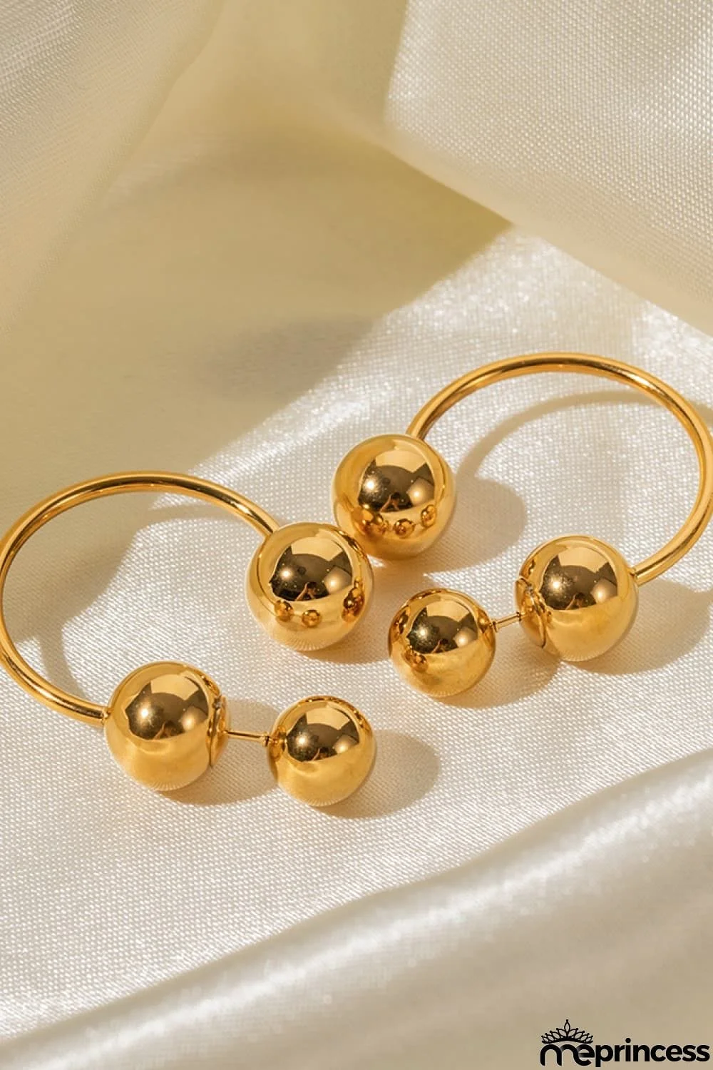 Stainless Steel Ball Earrings