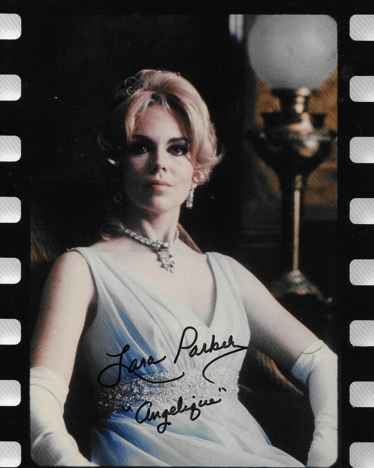 Lara Parker Dark Shadows Original Autographed 8x10 Photo Poster painting #18