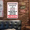 No Soliciting - Vintage Metal Signs(8*12Inch)