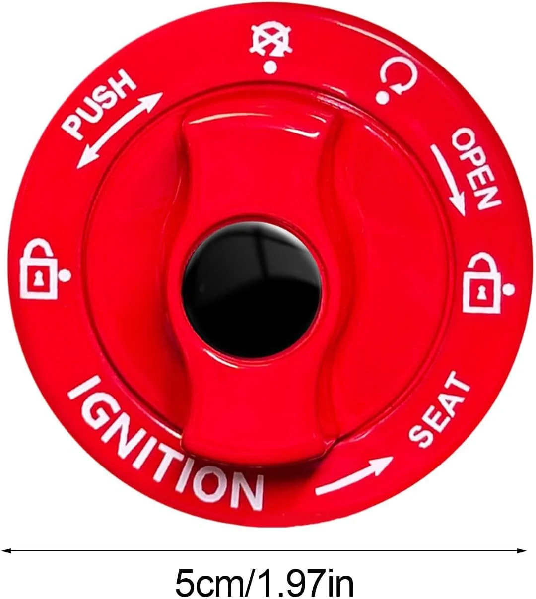 Push Button Start Cover - Metal Car Engine Start Stop Button Cover