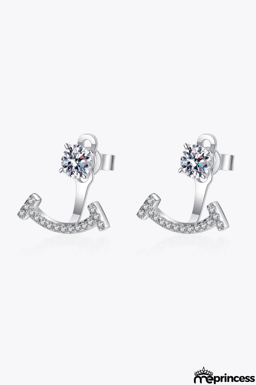 Two Ways To Wear Moissanite Earrings