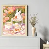 Strawberry Bunny - 11CT Stamped Cross Stitch - 40*50cm - Animal