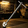 11 Inch Plumbers Wrench Adjustable Plumbing Wrench Capacity of 5/16inch To 1-1/8inch Tap Nut Spanner for Hard To Reach Spaces (Silver)
