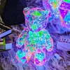 LED Love Bear Colorful Luminous Prism Christmas Indoor Decoration Night Light