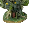 Tree House Flower Pot Bonsai Pot Decorative Resin Multi-Function for Home Office