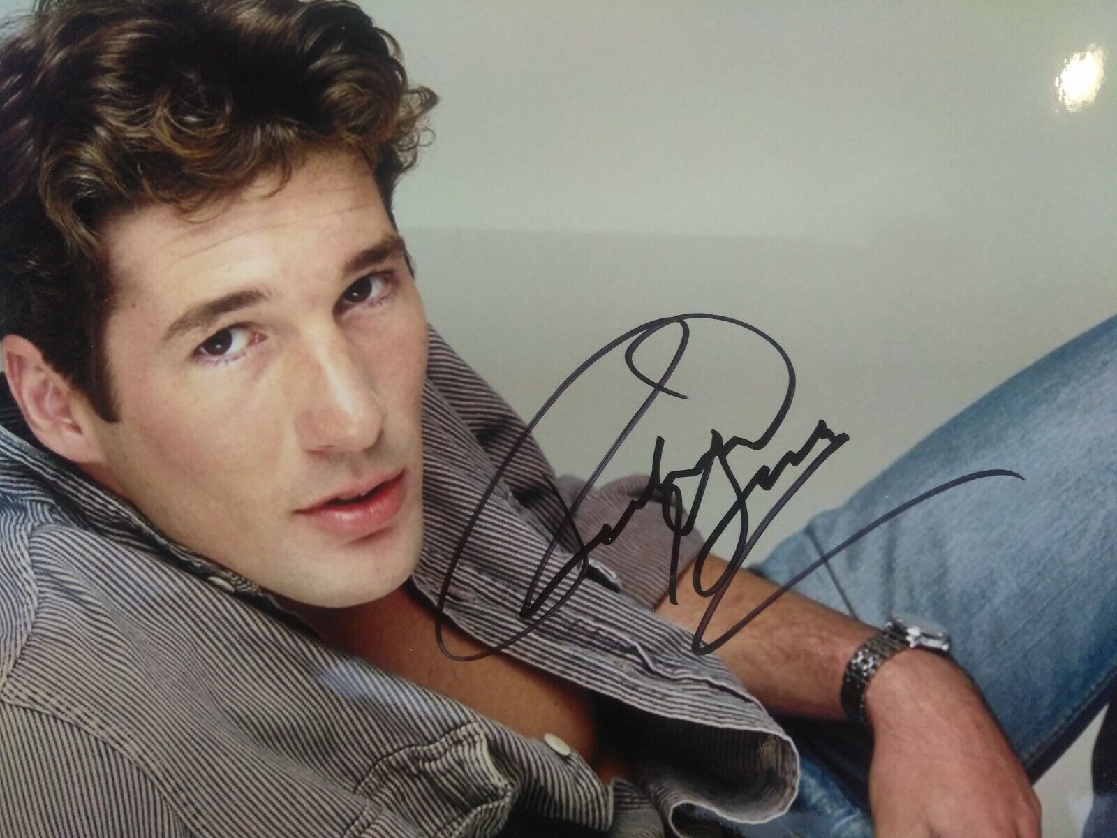 Richard Gere - signed 8x10