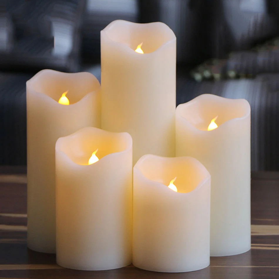 Flameless LED Flickering Candle  - vzzhome