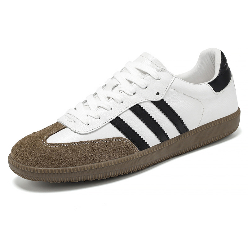 Men's casual white shoes