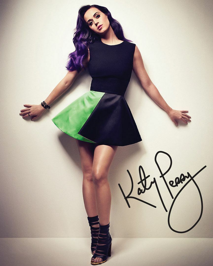 Katy Perry Autograph Signed Photo Poster painting Print 2