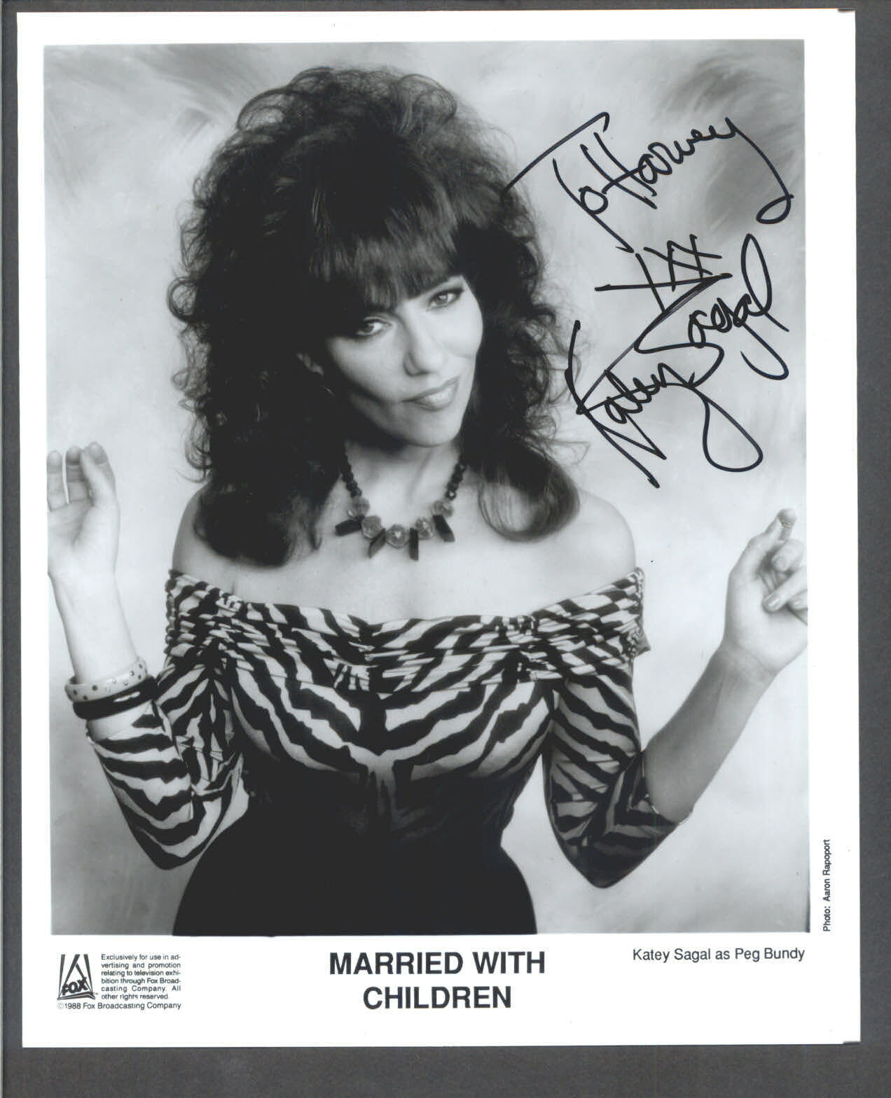 Katey Sagal - 8x10 Signed Autograph Movie Still - Married with Children