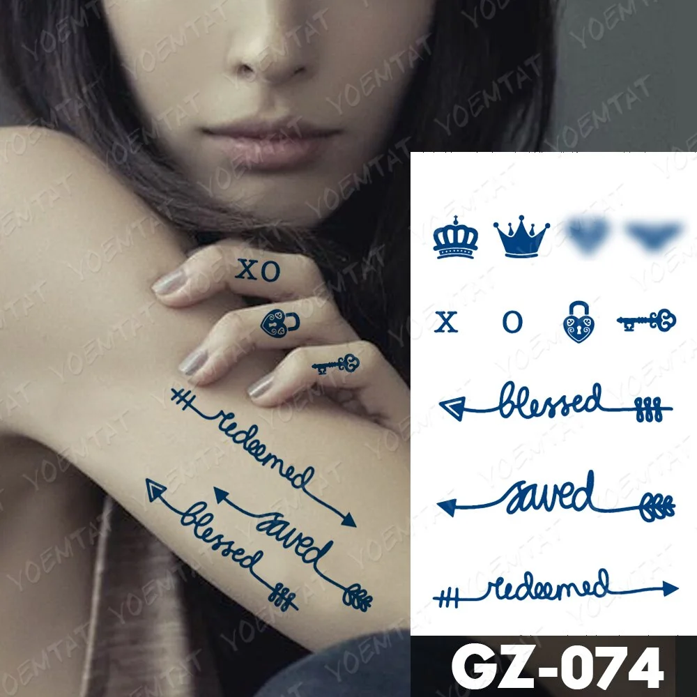 Sdrawing Lasting Ink Tattoos Body Art Waterproof Temporary Tattoo Sticker Butterfly Fairy Tatoo Arm Fake Feather Rose Swallow Tatto