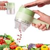 4 in 1 Portable Electric Vegetable Cutter Set (50% OFF)