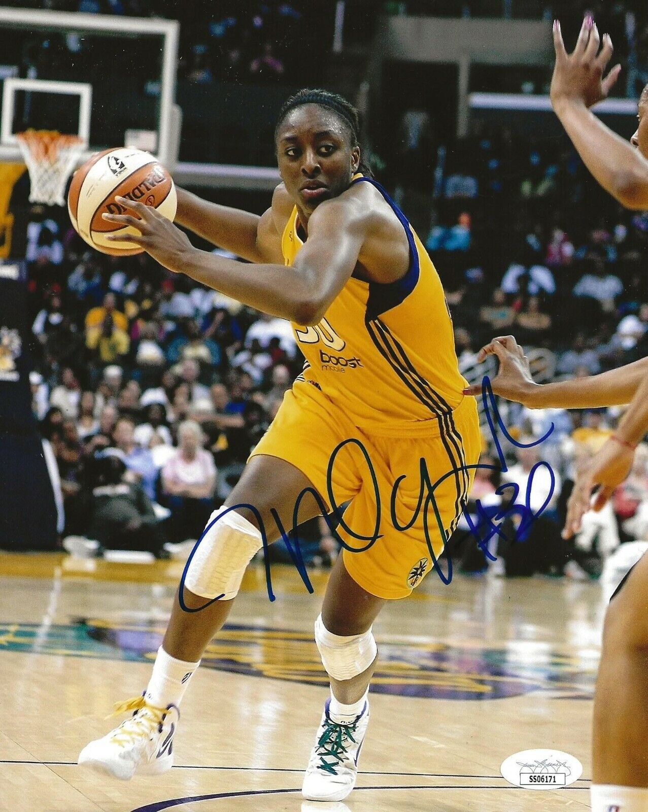 Nneka Ogwumike signed Los Angeles Sparks 8x10 Photo Poster painting autographed LA 10 JSA