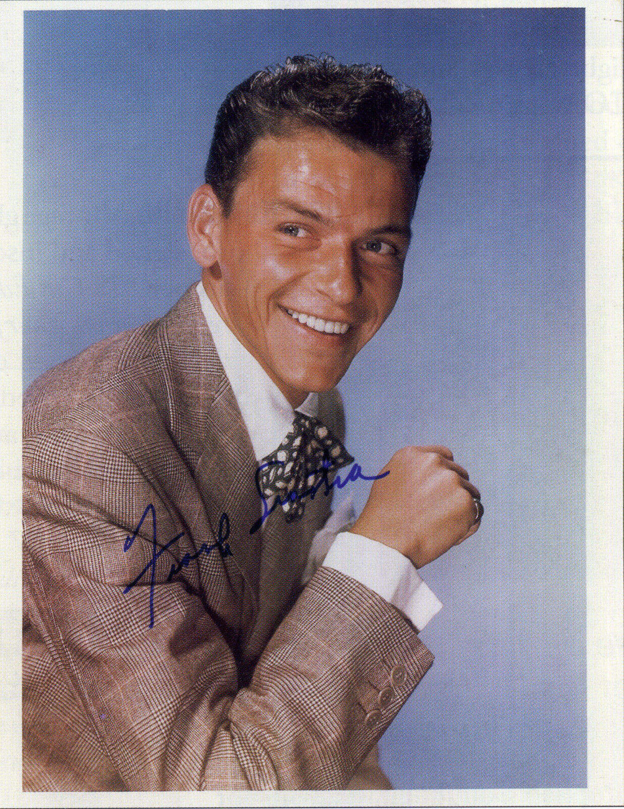 FRANK SINATRA - Autographed Photo Poster paintinggraph - Singer & Film Actor & Vocalist preprint