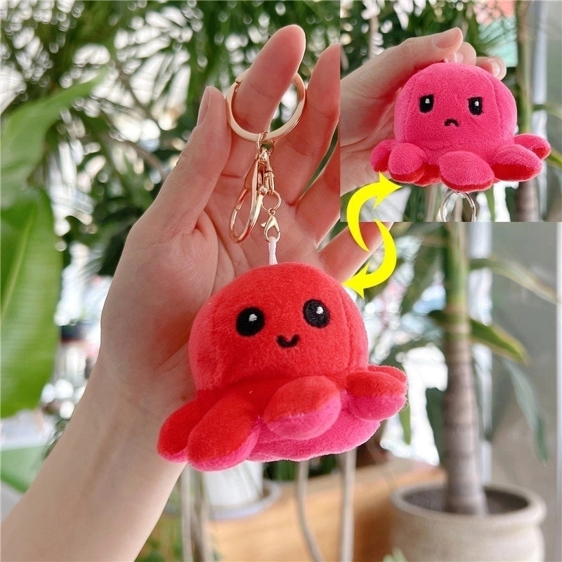 Cute Octopus Pp Cotton Women’s Bag Pendant Keychain