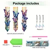 3Pcs Diamond Painting Music Sheet Butterfly Bookmark for Reading Enthusiasts Book Lovers