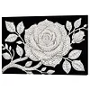DIY Pearl Painting Rose for Home Wall Decor with Frame(20x30cm)