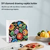 Acrylic Mandala Diamond Painting Napkin Rack Decor Kit