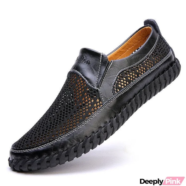 Men's Breathable Mesh Fashion Flat Shoes