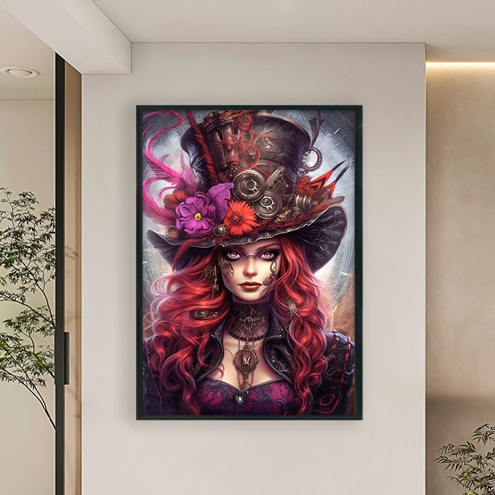 11CT Full Stamped Cross Stitch - Stain Glass Petra Ancient (Canvas|50*50CM) - Eco-Friendly Cotton Thread