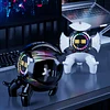 Mecha Monster Bluetooth Speaker Radio Card Clock Alarm USB Charging AI Speaker Heavy Bass Effect