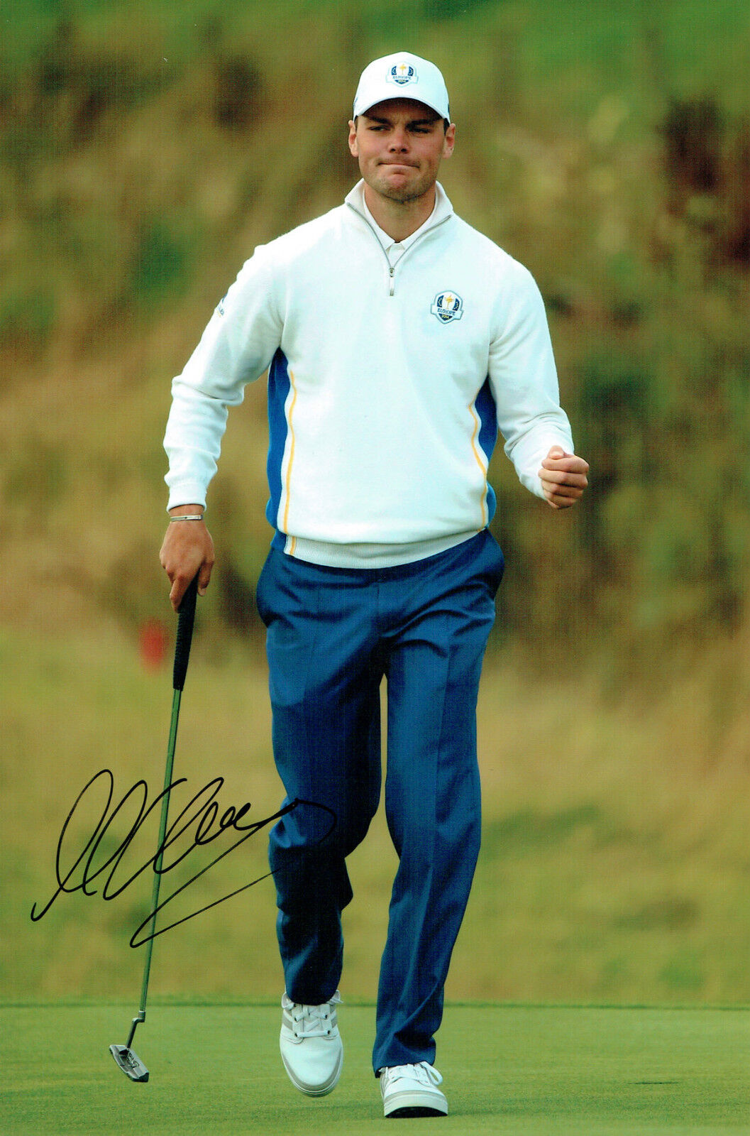 Martin KAYMER 12x8 Photo Poster painting Signed Autograph Ryder Cup Winner GOLF AFTAL COA