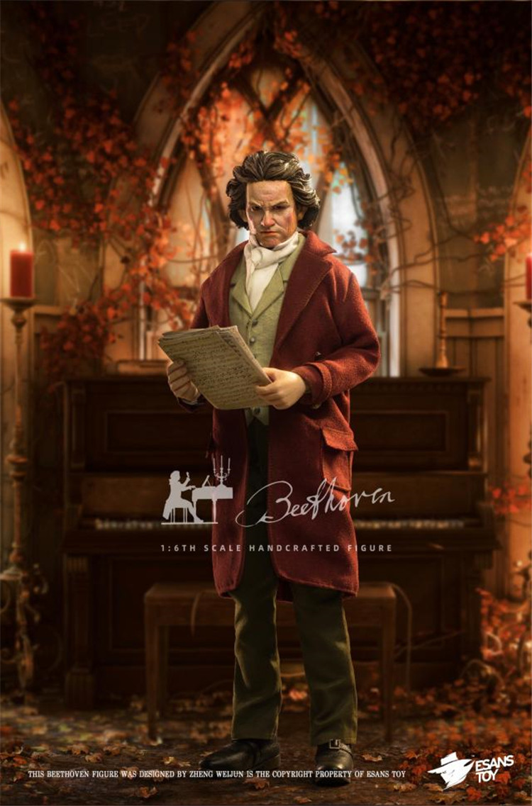 【In Stock】ESANSTOY 1/6 Art master Ludwig van Beethoven Collect movable dolls